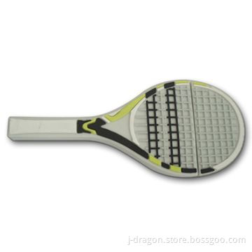PVC USB Flash Memory with Tennis Racket Shape, Perfect Performance and CE/RoHS Marks